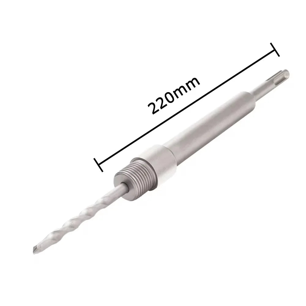 1Pc 30-150mm SDS-Plus Concrete Wall Hole Saw Hammer Drill Bit  with Circular Shaft Cutting Tool Masonry Cement Block