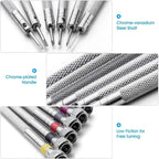 0.8-1.6mm Steel Screwdriver for Watch Repairing Portable Watch Tools Band Removal with Mini Link Pins Watchmaker Tools
