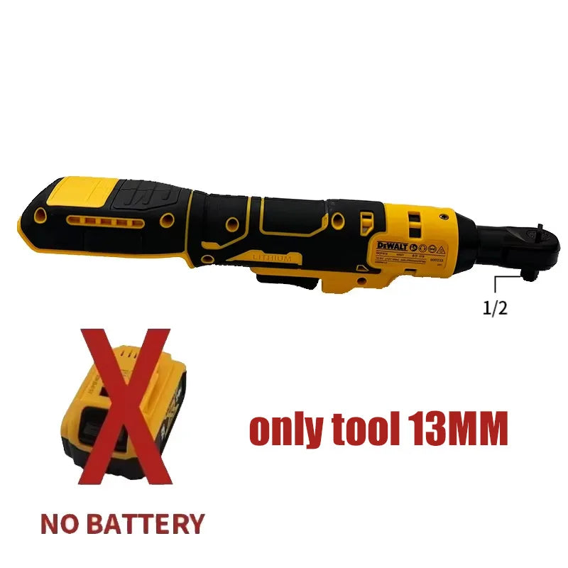 Dewalt DCF512 1/2 Inch Brushless Ratchet Right Angle Wrench LED Cordless Driver Variable Speed Power Wrench 20V Power Tools