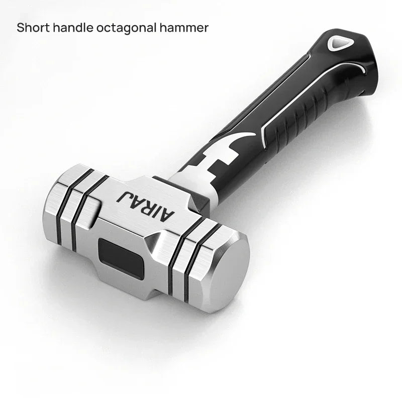 Mini Octagon Hammer Claw Hammer Special for Woodworking Household Hammers Multifunction Magnet Seiko Short Handle Tools