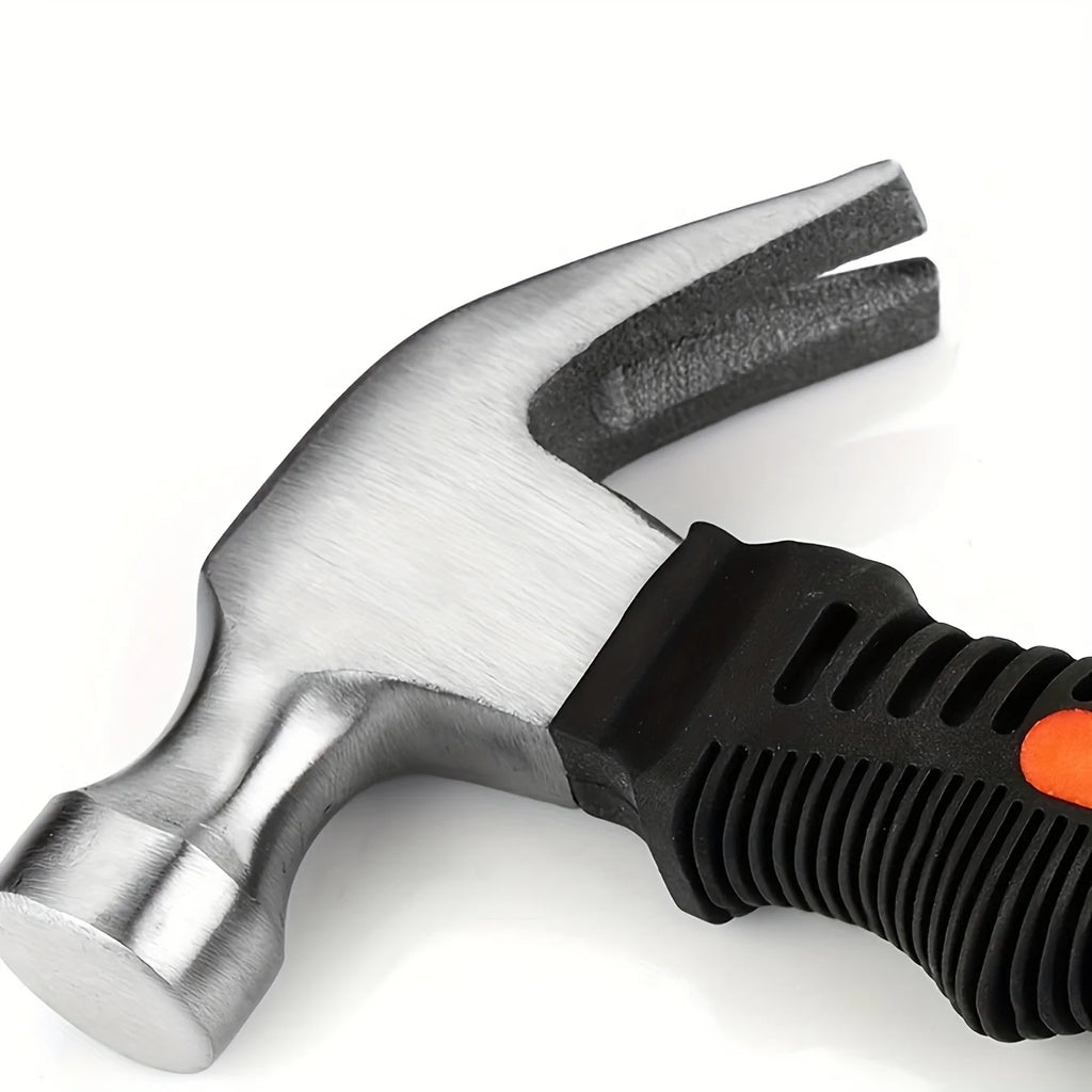 1/2PCS Handy Hammer Nail Puller Woodworking Iron Hammer Household Hammer Taphouse Hardware Tool Small Hammer for Easy Use