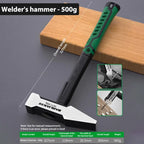 1Pc Flat Head Hammer High-carbon Steel Fitter Hammer 200G/300G/500G Plastic Coated Duckbill Hammer Hardware Tools Building Decor