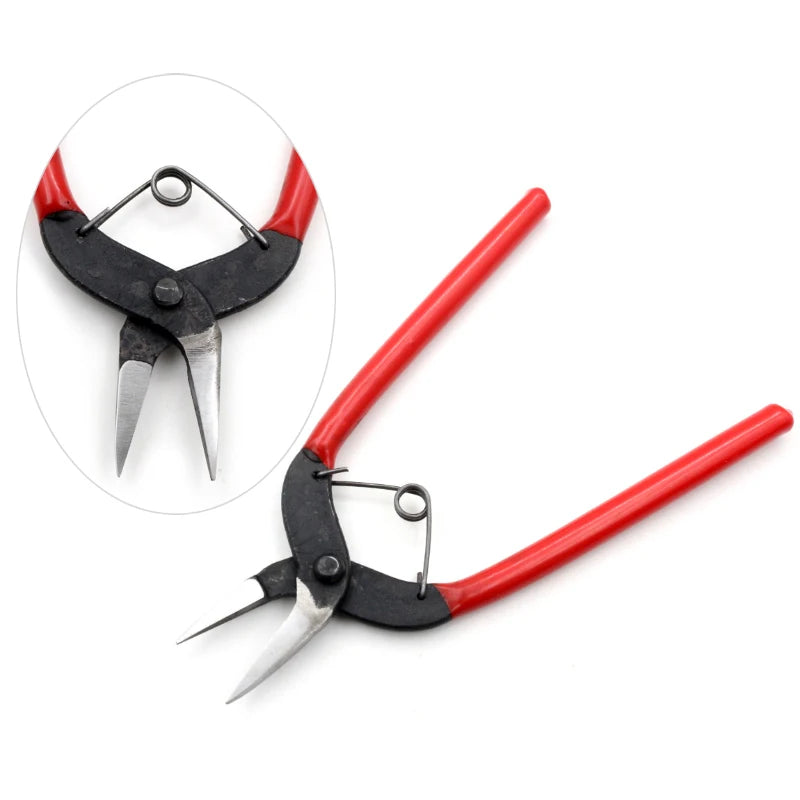 1 Piece Stainless Steel Needle Nose Pliers Jewelry Making Hand Tool Black 12.5cm