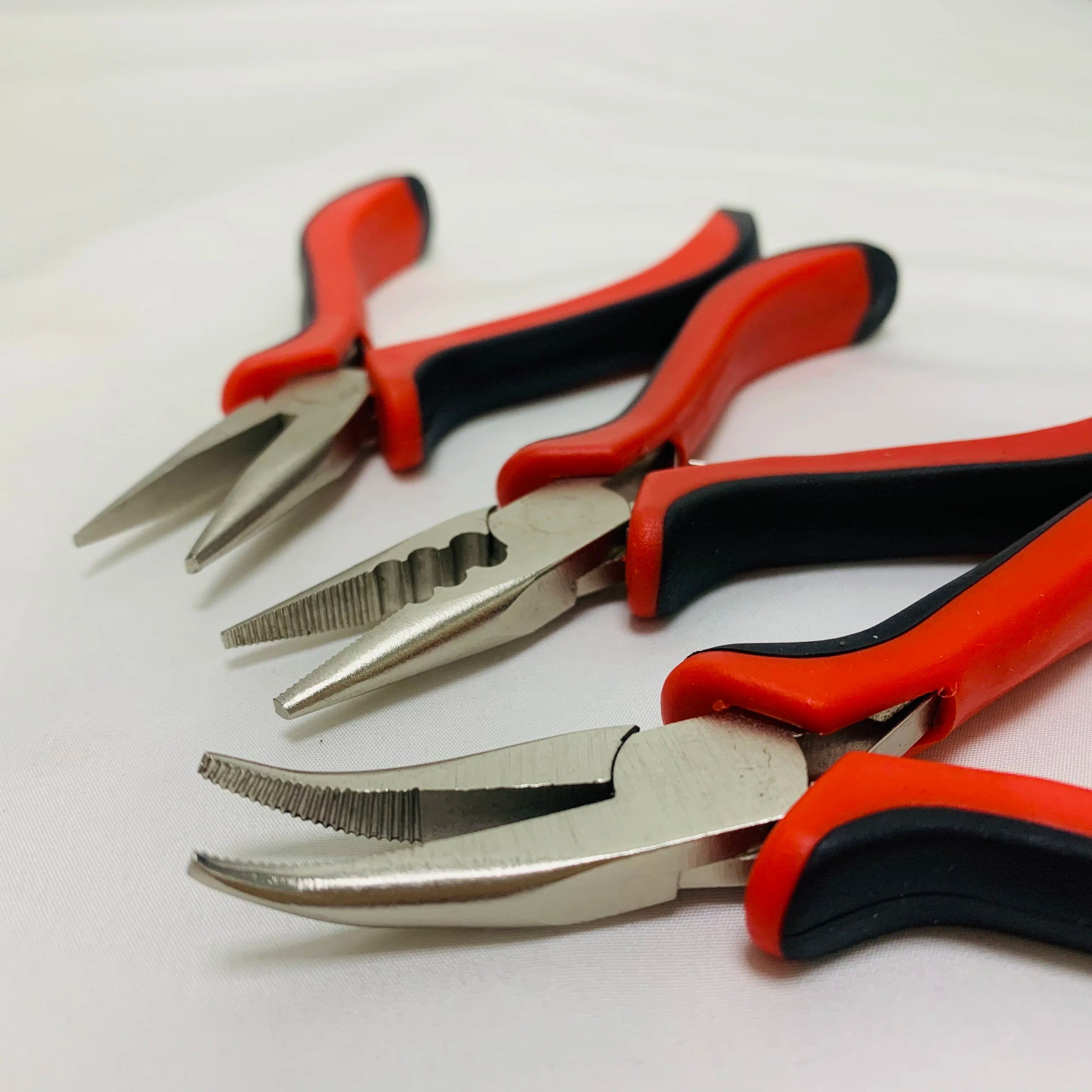 Red Hair Extensions Pliers Multifunctional Micro Beads Remover for I Tip/Nano Beads Hair Extensions Professional Salon Tool