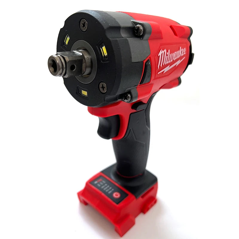 Milwaukee Brushless Cordless 1/2 Electric Wrench Car Truck Repair Screwdriver Impact Drill Rechargable For 18V Battery Tools
