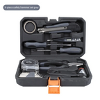 ZTEN New Multi-functional Hardware Toolbox Repair And Installation Hardware Tool Set With Safety Hammer Sheep Horn Hammer
