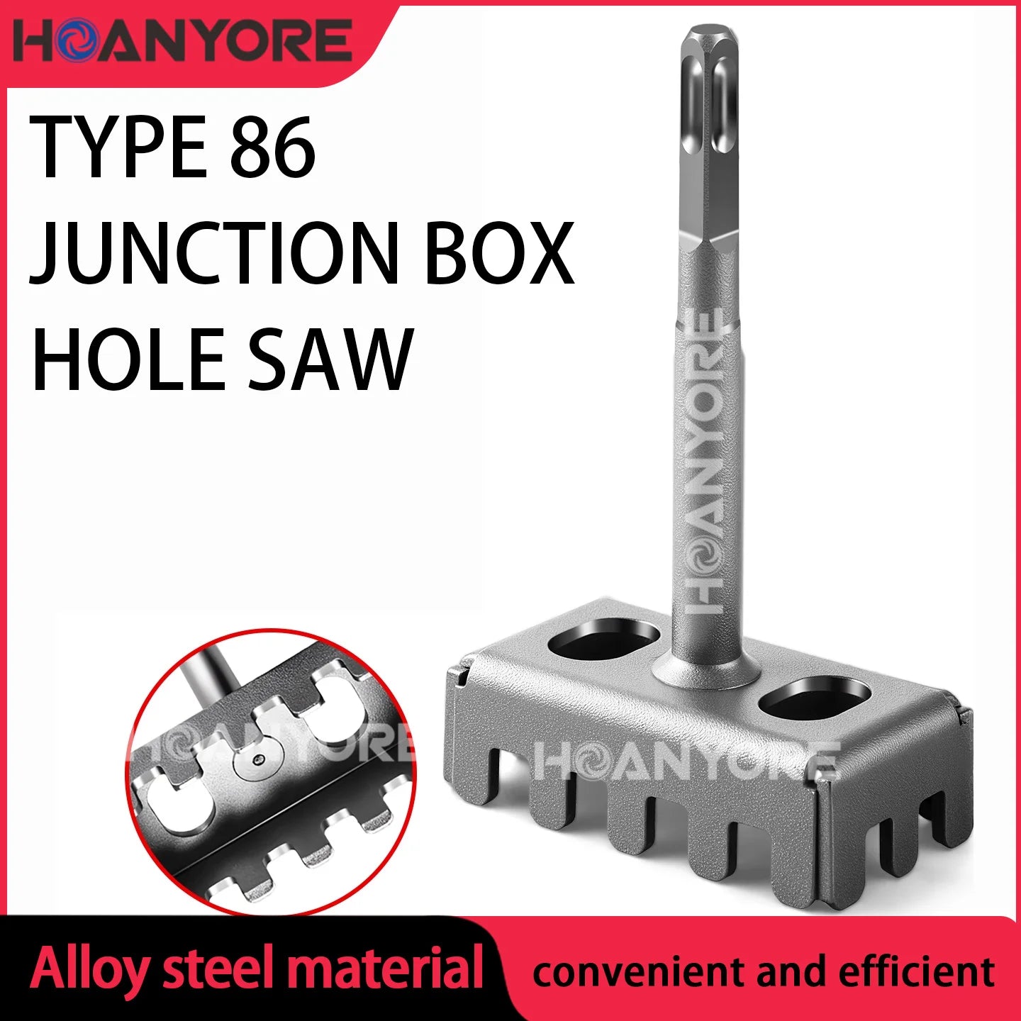 86 hole opener, wire box slotter, electric hammer, square handle, fast square and hard water electrician essential