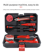 ZTEN New Multi-functional Hardware Toolbox Repair And Installation Hardware Tool Set With Safety Hammer Sheep Horn Hammer