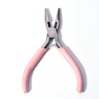 Portable Pink Color Stainless Steel Pliers Tools Round Nose Cutting Wire Pliers For Crafts Beading DIY Jewelry Making Supplies