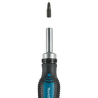 Makita D-58833 Ratchet Magnetic Screwdriver Bit Replaceable Positive Negative Non-slip Multifunctional Easy Carry Hand Tools