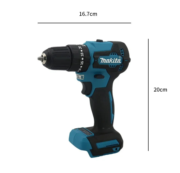 🔋🔋Original Makita DDF487 Cordless Driver Drill Brushless Electric Impact Screwdriver Rechargeable Power Tool 18V With battery