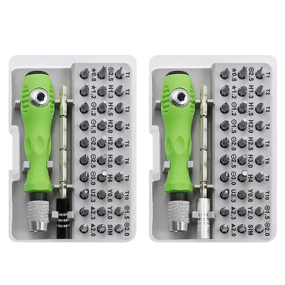 32 In 1 Motorcycle Tools Screwdriver Combination Portable Cross Magnetic Precision Screwdriver Set Sturdy Maintenance Tool