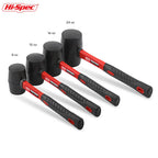 Hi-Spec 1PC Heavy Duty Mallet Rubber Hammer Double Faced Household Mini Hammer Rubber Mallet Hammer Hand Mini Tool 8/12/16/24 Oz