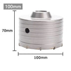 1Pc 30-150mm SDS-Plus Concrete Wall Hole Saw Hammer Drill Bit  with Circular Shaft Cutting Tool Masonry Cement Block