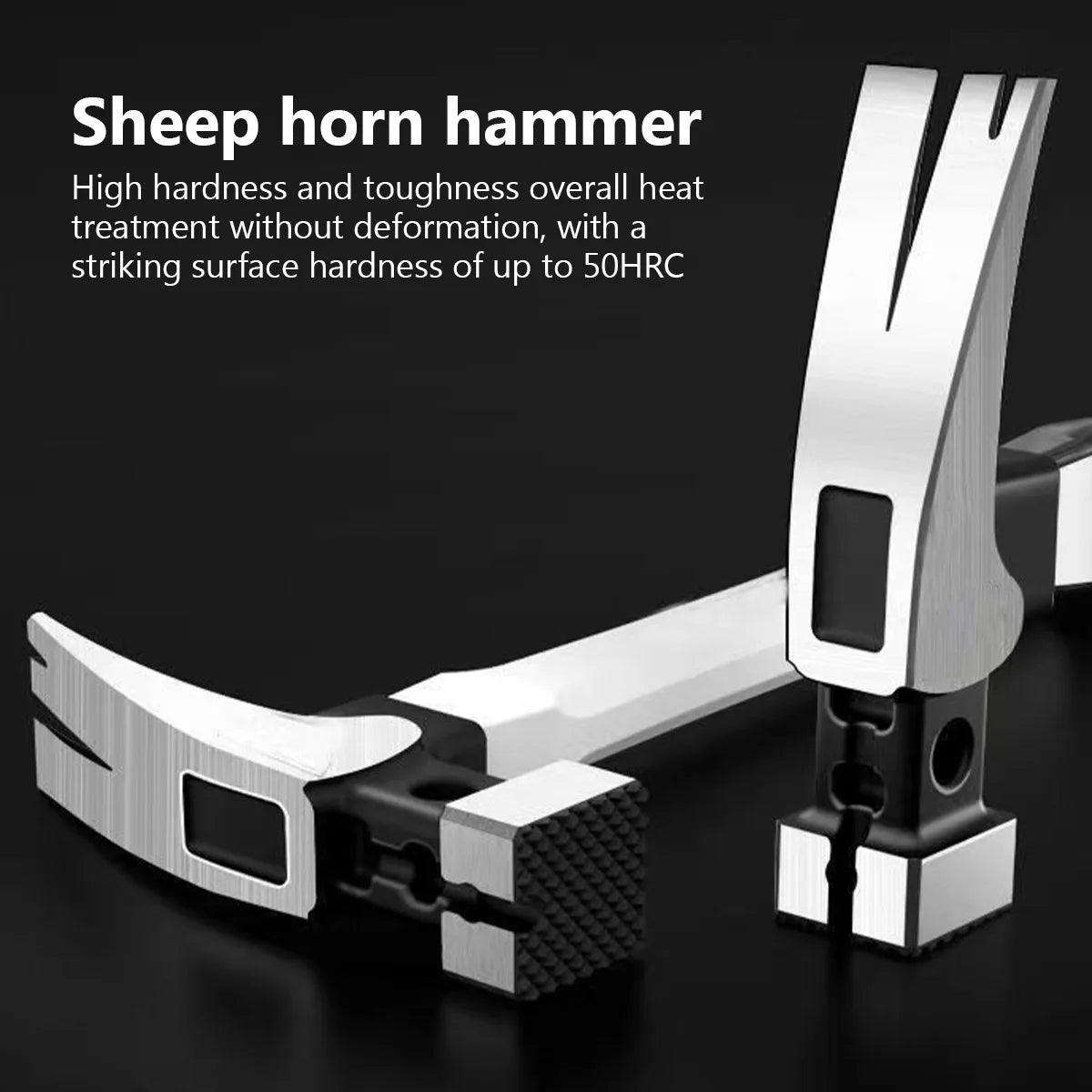 Multifunction Non-slip Shockproof Steel Hammer Hand Tool Magnetic Claw Hammer For Woodworking Automatic Nail Suction Hammer