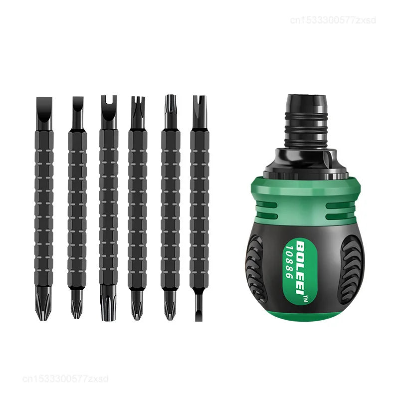 Xiaomi High Quality Ratchet Screwdriver Set With Multifunctional Adjustable Inner Cross Shaped Triangular Plum Screw Driver Set