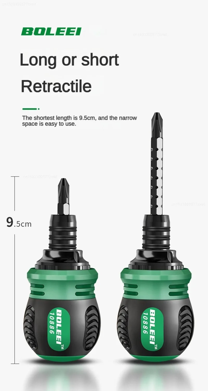 Xiaomi High Quality Ratchet Screwdriver Set With Multifunctional Adjustable Inner Cross Shaped Triangular Plum Screw Driver Set