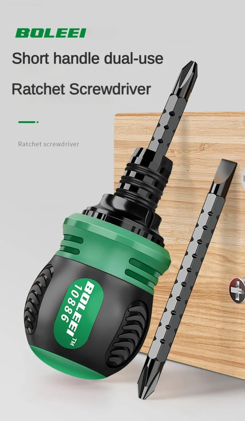 Xiaomi High Quality Ratchet Screwdriver Set With Multifunctional Adjustable Inner Cross Shaped Triangular Plum Screw Driver Set