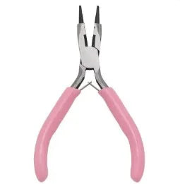 1/5/10pcs Pink Color Handle Anti-slip Splicing and Fixing Jewelry Pliers Tools & Repair Kit, for DIY Jewelery Making