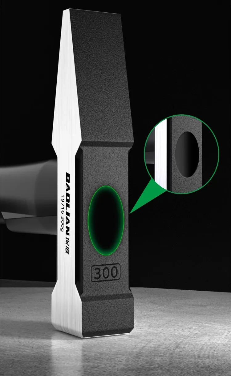 Hardware Tools Building Decoration Flat Head Hammer 200g Plastic Coated Duckbill Hammer 300g Hammer Head 500g Fitter Hammer