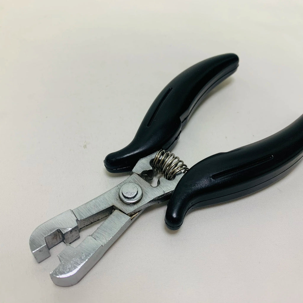 Red Hair Extensions Pliers Multifunctional Micro Beads Remover for I Tip/Nano Beads Hair Extensions Professional Salon Tool