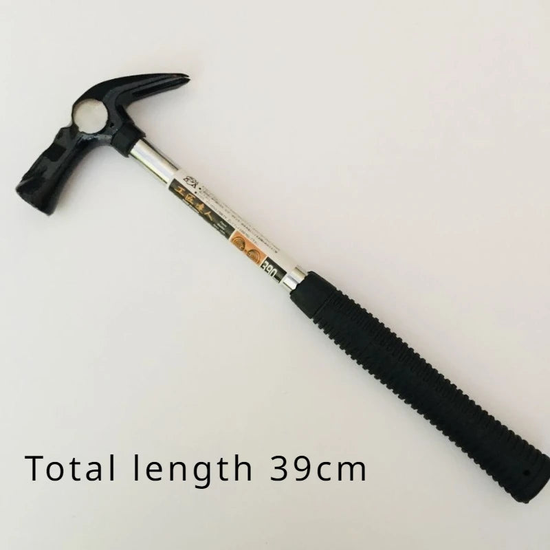Woodworking Professional Nail Hammer High Carbon Steel Non Slip Handle with Magnet Multifunctional Household Hammer Hand Tools