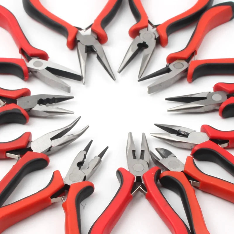 Multifunctional Hand Tools Jewelry Pliers Equipment Round Nose End Cutting Wire Pliers For Jewelry Making Handmade Accessories