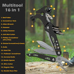 "Portable Multi-Functional Camping Emergency Hammer Tool - Compact, Durable Window Breaker for Outdoor Emergencies, Maintenance,