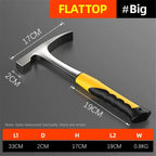 Professional Claw Hammer High Carbon Steel Geological  Hammer Integrated Forging Multifunctional Hardware Tool for Carpenter