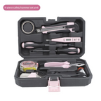ZTEN New Multi-functional Hardware Toolbox Repair And Installation Hardware Tool Set With Safety Hammer Sheep Horn Hammer