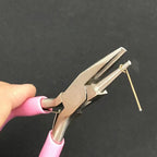 Premium 5-Inch Jewelry Pliers: Expert-Grade Concave Tool for Flawless Wire Loops & DIY Crafts – A Must-Have for Precision Jewelr