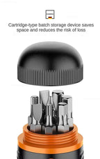 Xiaomi 9 In 1 Adjustable Ratcheting Screwdriver Set Magnetic Nut Driver Tools Multifunctional Electronic Repair Hand Screwdriver
