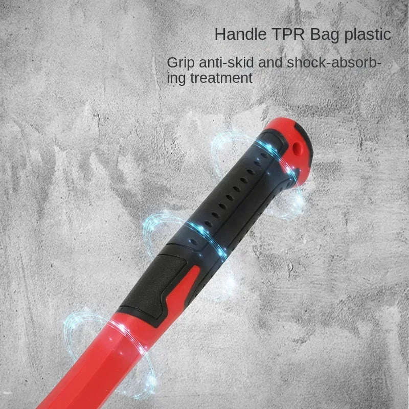 8/16/20oz Red Fiber Handle Magnetic Claw Hammer with Card Slot Professional Nail Hammer Multifunction Woodworking Hand Tools