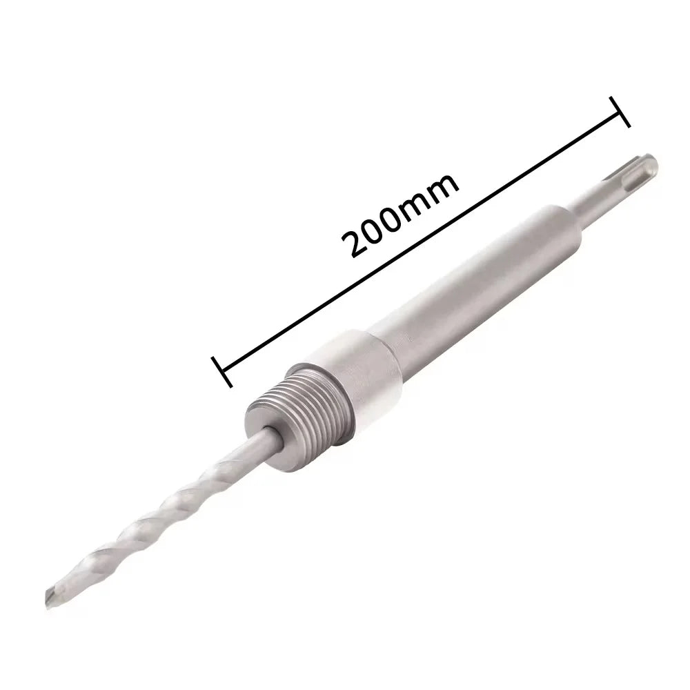 1Pc 30-150mm SDS-Plus Concrete Wall Hole Saw Hammer Drill Bit  with Circular Shaft Cutting Tool Masonry Cement Block