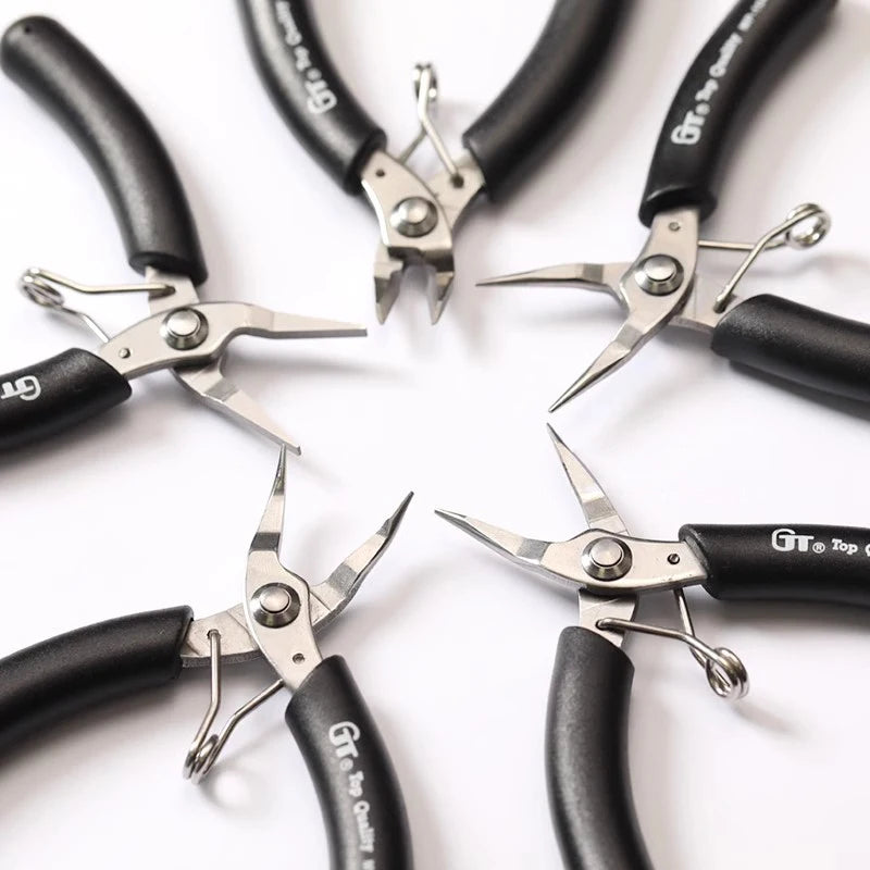Jewelry Pliers Set, Jewelry Making Tools, Mini Pliers Kit with Wood Pallet, Pliers for Jewelry DIY Crafting Beading