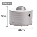 1Pc 30-150mm SDS-Plus Concrete Wall Hole Saw Hammer Drill Bit  with Circular Shaft Cutting Tool Masonry Cement Block