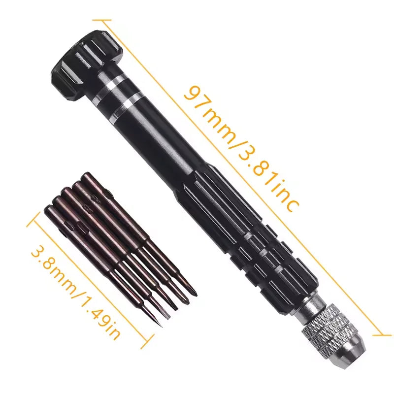 2025 5 in 1 Screwdriver Repair Kit Screwdriver for Phone Opening Tools Phone Repair Tools for Iphone Huawei Xiaomi /Color Random