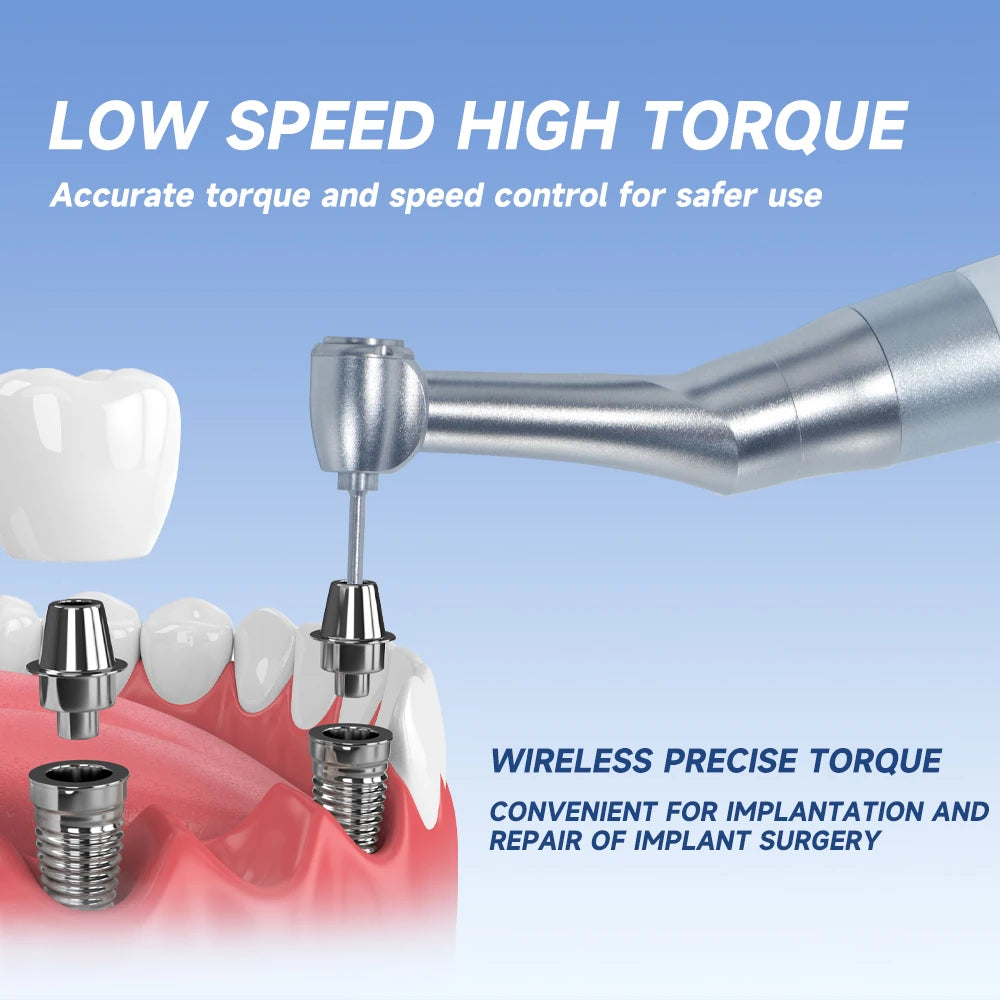 XND Dental Electric Implant Torque Wrench Universal 16 Types Screwdriver Wireless Portable Motor Dentistry Implant Repair Tools