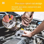 DELI Adjustable Wrench Universal Spanner Dip Plastic Carbon Steel Mechanical Workshop Hand Repair Tools Car Bicycle Wrench