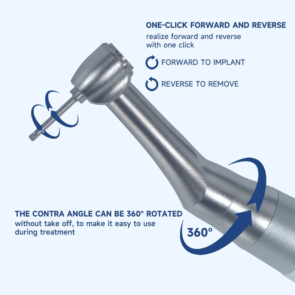 XND Dental Electric Implant Torque Wrench Universal 16 Types Screwdriver Wireless Portable Motor Dentistry Implant Repair Tools