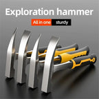 Professional Claw Hammer High Carbon Steel Geological  Hammer Integrated Forging Multifunctional Hardware Tool for Carpenter