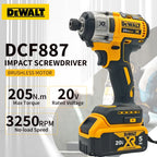 Dewalt DCF887 Brushless Electric Impact Driver Cordless Screwdriver Electric Impact Drill For Dewalt 20V Battery