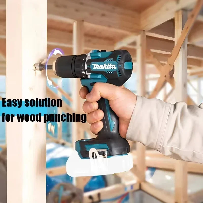 🔋🔋Original Makita DDF487 Cordless Driver Drill Brushless Electric Impact Screwdriver Rechargeable Power Tool 18V With battery