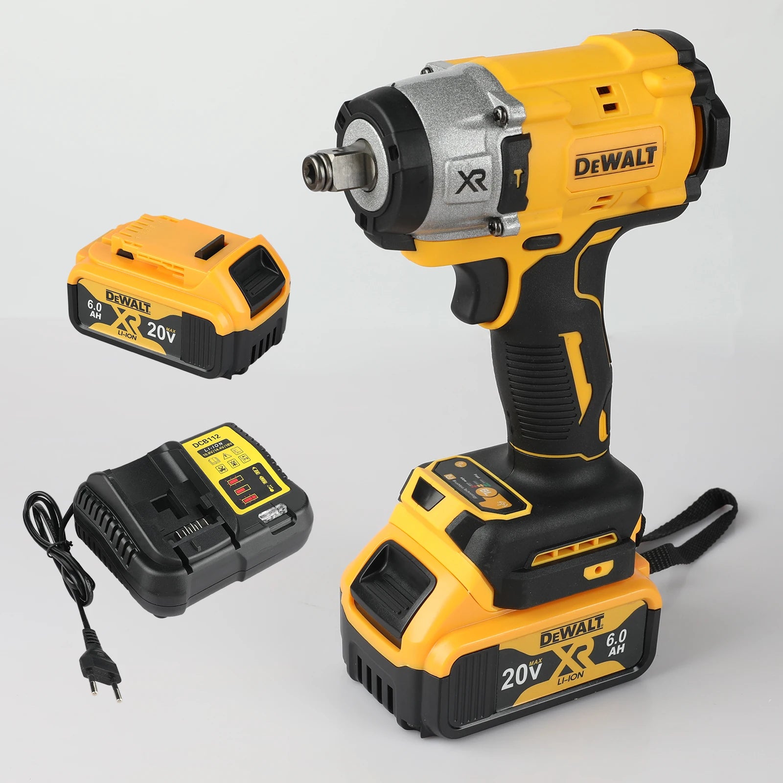 DEWALT DCF922 ATOMIC 20V MAX 1/2 in. Cordless Impact Wrench Variable Speed Electric Wrench with Detent Pin Anvil Bare Tool