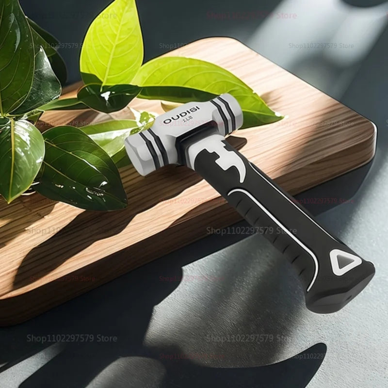 Small Claw Hammer Mini Fitter Nail Hammer Octagonal Hand Tool for Woodworking Carpentry DIY Home Repair Indoor Outdoor Use