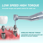 MBM Electric Torque Wrench for Dental Implant Torque Wrench with 16pcs Universal Screwdrivers Contra Angle Implant Tool