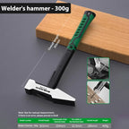1Pc Flat Head Hammer High-carbon Steel Fitter Hammer 200G/300G/500G Plastic Coated Duckbill Hammer Hardware Tools Building Decor