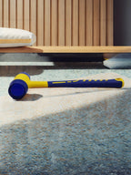 Double Headed Installation Hammer 25-45mm Rubber Handle Detachable Insulated Rubber Mallet for Electrical and Construction Work