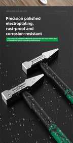 Hardware Tools Building Decoration Flat Head Hammer 200g Plastic Coated Duckbill Hammer 300g Hammer Head 500g Fitter Hammer