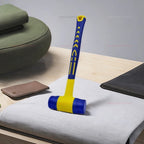 Double Headed Installation Hammer 25-45mm Rubber Handle Detachable Insulated Rubber Mallet for Electrical and Construction Work